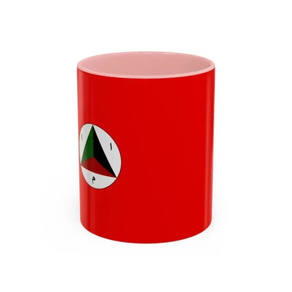 Afghan Army Flag 1978 - Accent Coffee Mug 11oz Pink - Go Mug Yourself