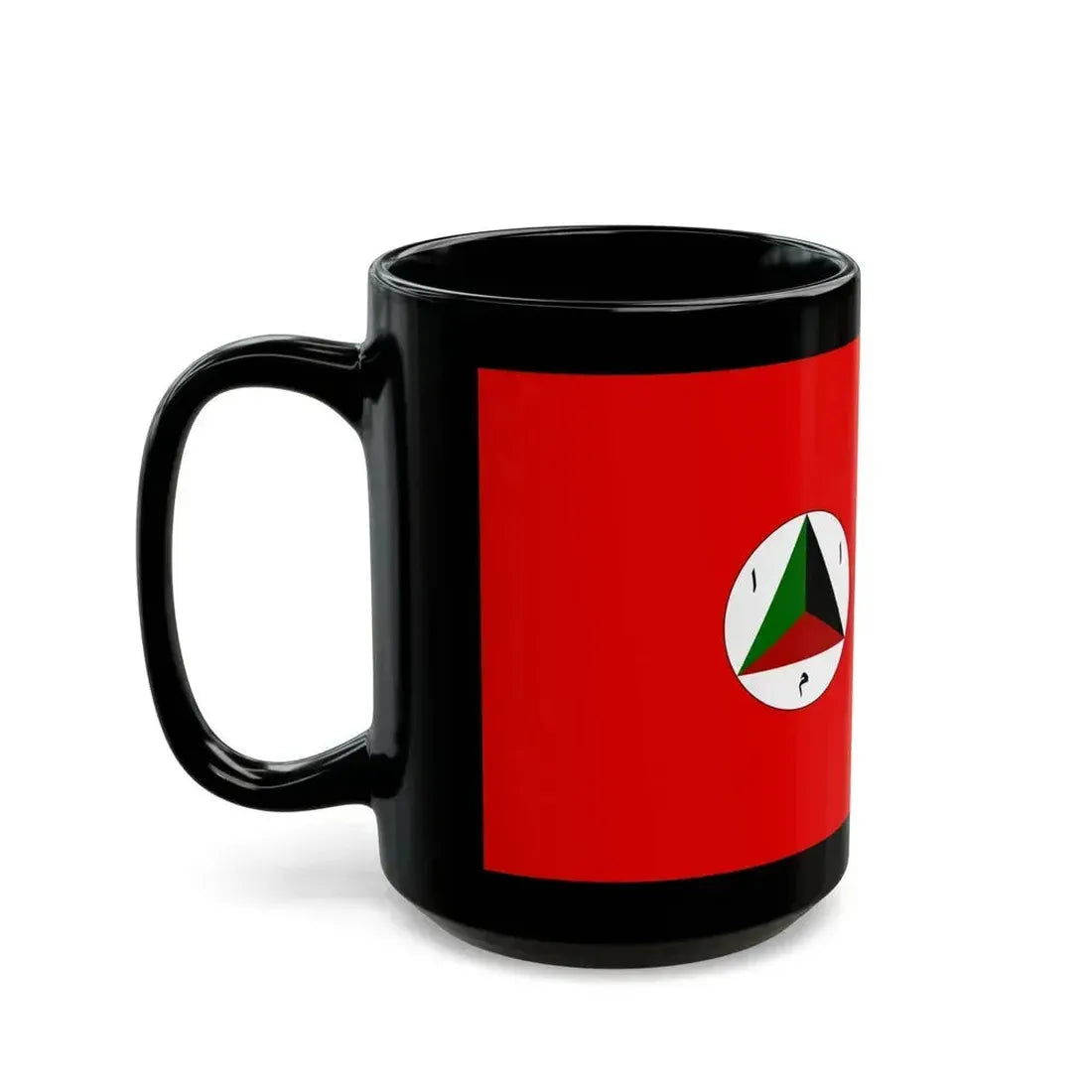 Afghan Army Flag 1978 - Black Coffee Mug - Go Mug Yourself