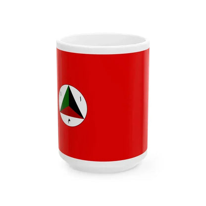 Afghan Army Flag 1978 - White Coffee Mug 15oz - Go Mug Yourself