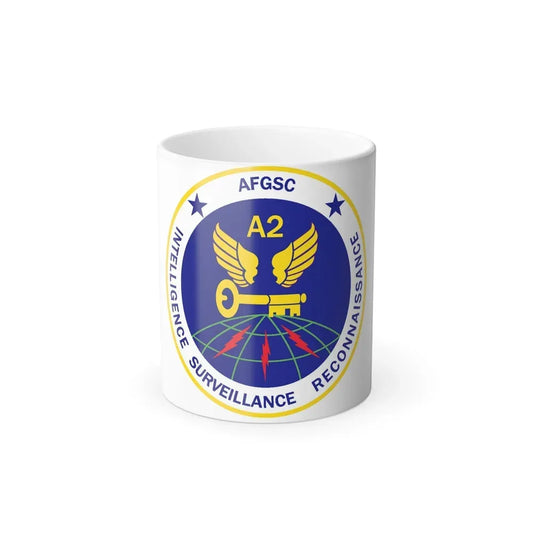 AFGSC A2 (U.S. Air Force) Color Changing Coffee Mug 11oz - Go Mug Yourself