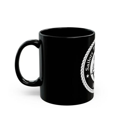 AFLOAT Training Group ATG Norfolk BW (U.S. Navy) Black Coffee Mug - Go Mug Yourself