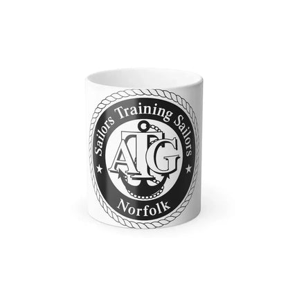 AFLOAT Training Group ATG Norfolk BW (U.S. Navy) Color Changing Mug 11oz Default Title 11oz - Go Mug Yourself