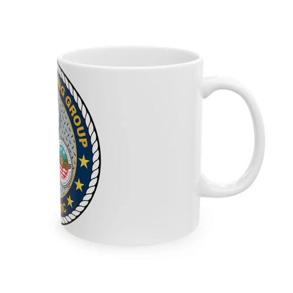 Afloat Training Group Atlantic (U.S. Navy) White Coffee Mug-Go Mug Yourself