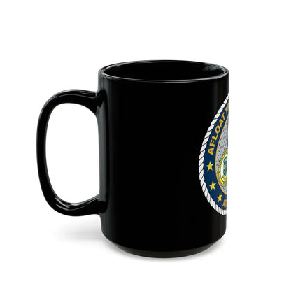 Afloat Training Group Atlantic (U.S. Navy) Black Coffee Mug - Go Mug Yourself