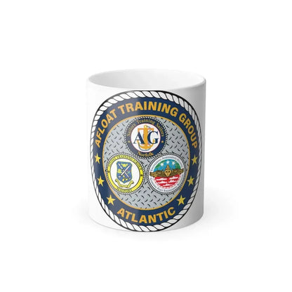 Afloat Training Group Atlantic (U.S. Navy) Color Changing Mug 11oz Default Title 11oz - Go Mug Yourself
