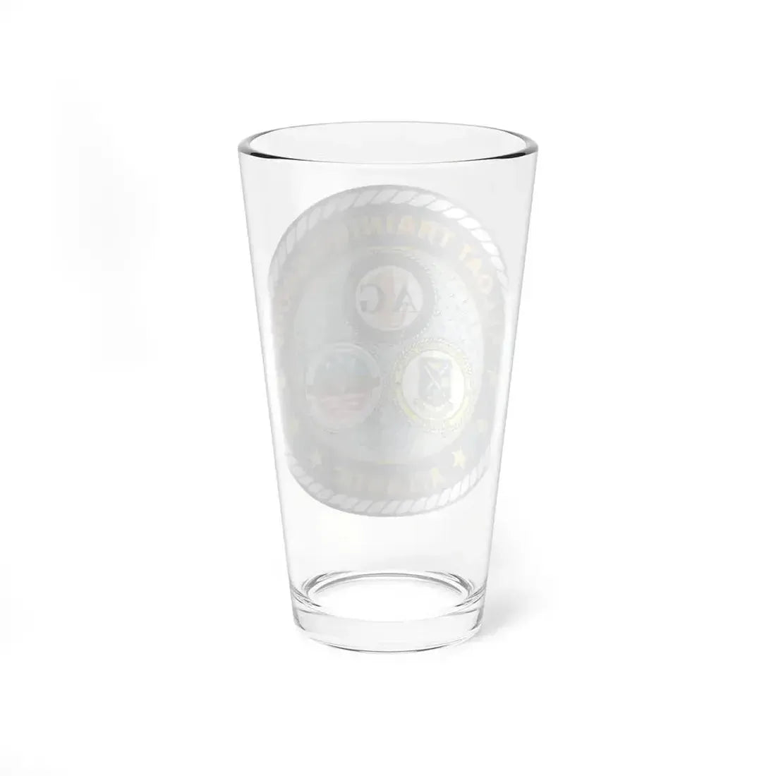 Afloat Training Group Atlantic (U.S. Navy) Pint Glass 16oz - Go Mug Yourself
