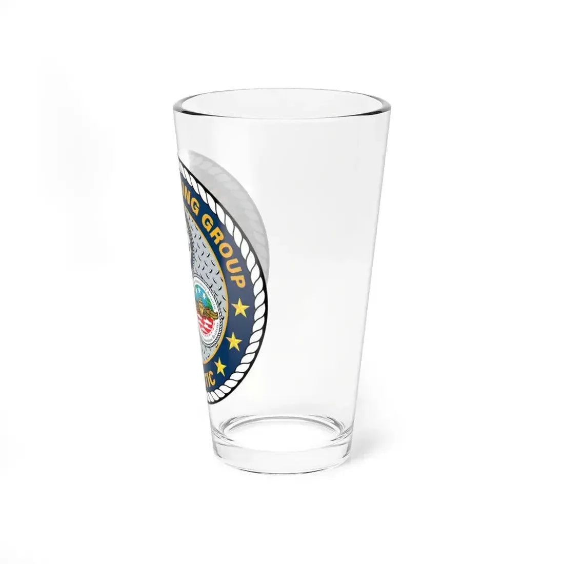 Afloat Training Group Atlantic (U.S. Navy) Pint Glass 16oz - Go Mug Yourself