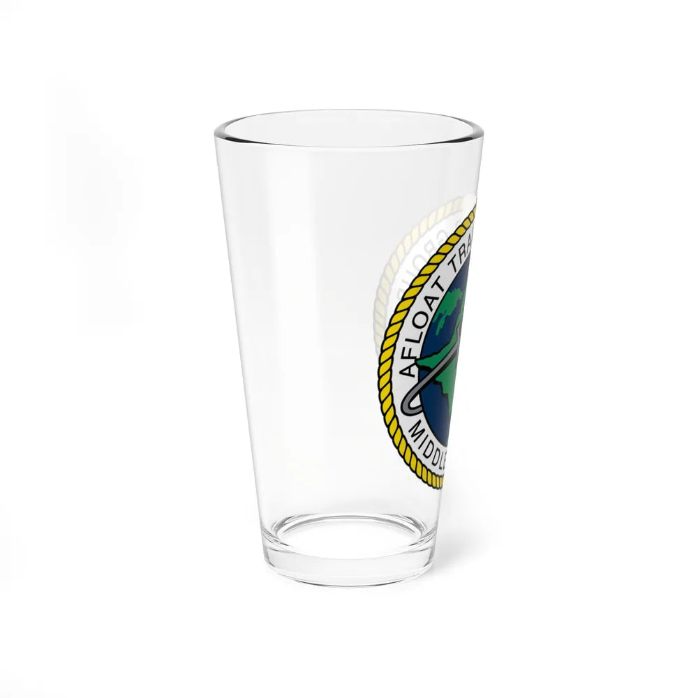 AFLOAT Training Group MID PACIFIC (U.S. Navy) Pint Glass 16oz-Go Mug Yourself