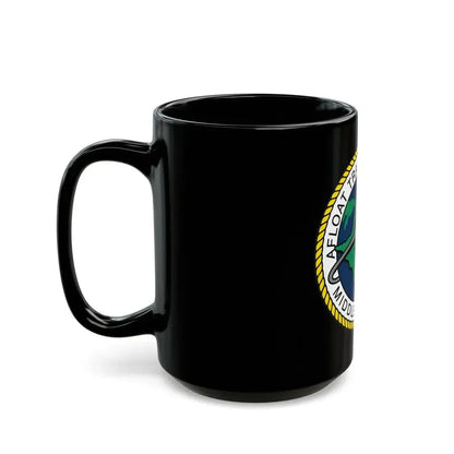 AFLOAT Training Group MID PACIFIC (U.S. Navy) Black Coffee Mug - Go Mug Yourself