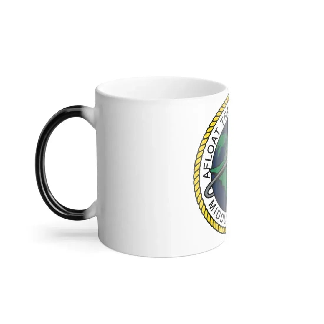 AFLOAT Training Group MID PACIFIC (U.S. Navy) Color Changing Mug 11oz - Go Mug Yourself