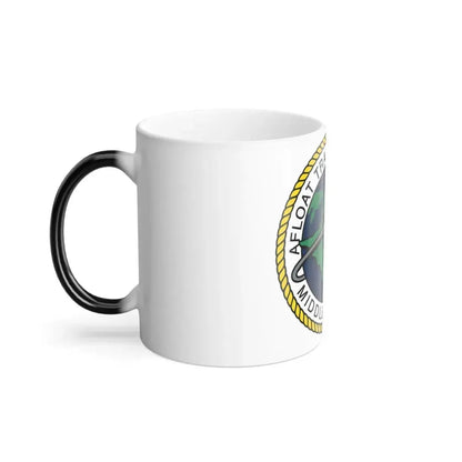 AFLOAT Training Group MID PACIFIC (U.S. Navy) Color Changing Mug 11oz - Go Mug Yourself
