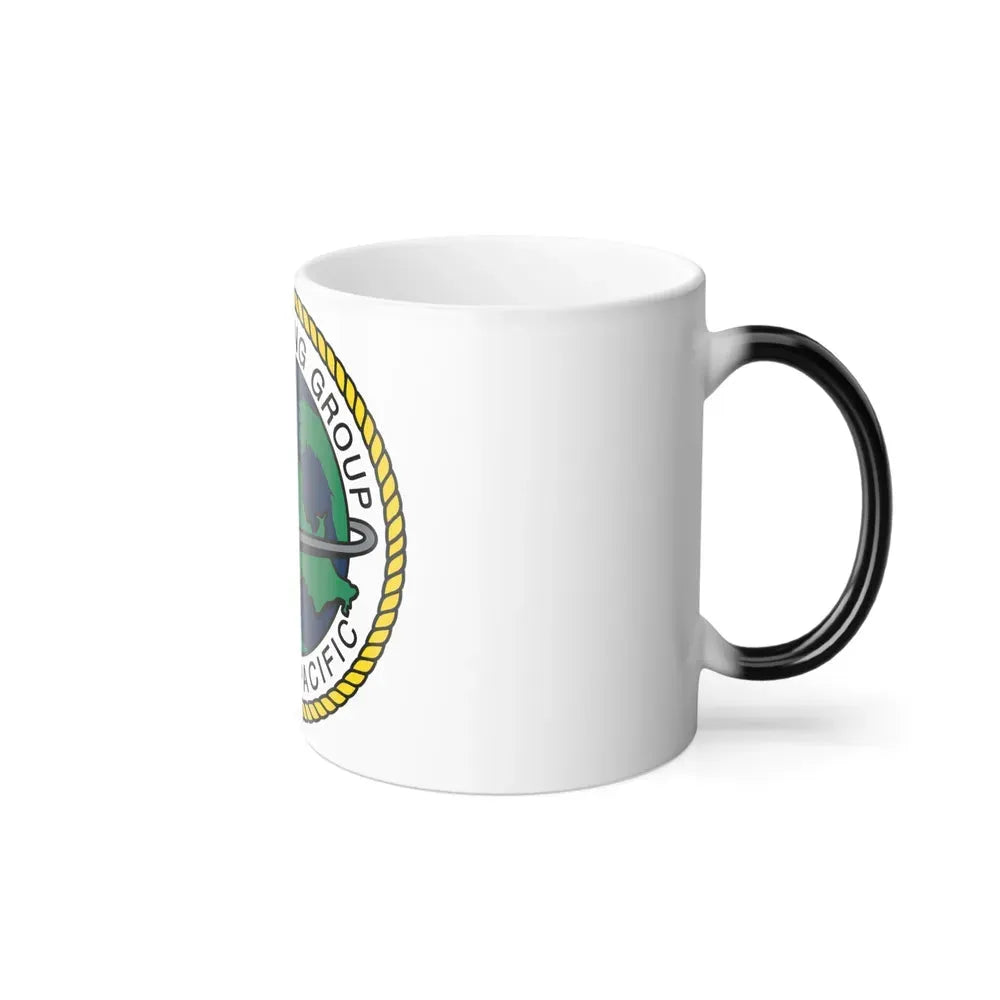 AFLOAT Training Group MID PACIFIC (U.S. Navy) Color Changing Mug 11oz - Go Mug Yourself