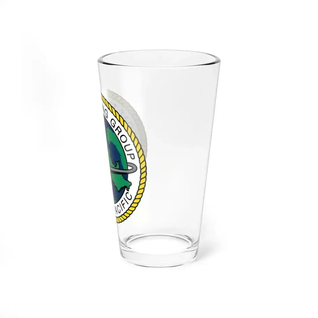 AFLOAT Training Group MID PACIFIC (U.S. Navy) Pint Glass 16oz - Go Mug Yourself