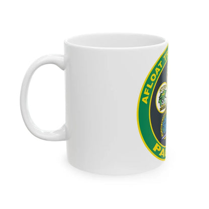 Afloat Training Group Pacific (U.S. Navy) White Coffee Mug-Go Mug Yourself