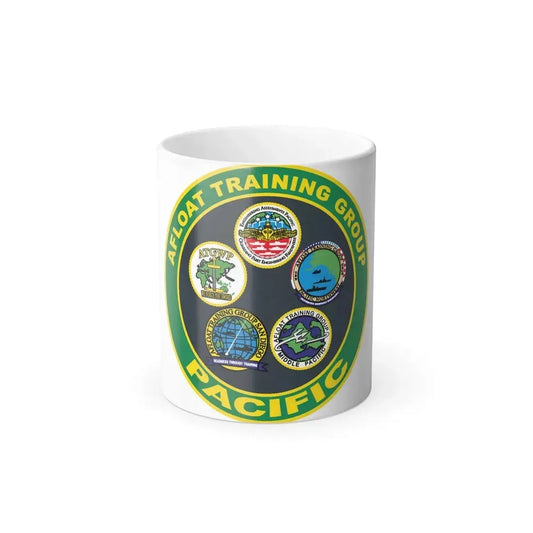 Afloat Training Group Pacific (U.S. Navy) Color Changing Mug 11oz Default Title 11oz - Go Mug Yourself