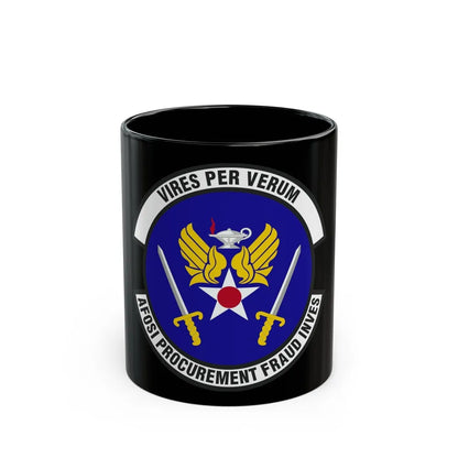 AFOSI Office of Procurement Fraud Investigations (U.S. Air Force) Black Coffee Mug-11oz-Go Mug Yourself