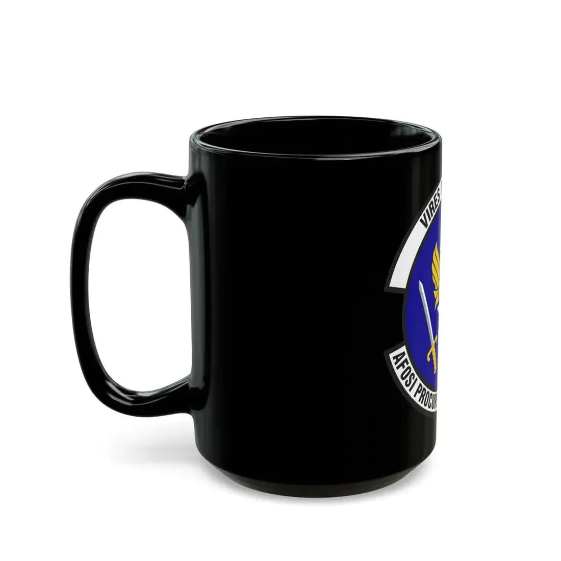 AFOSI Office of Procurement Fraud Investigations (U.S. Air Force) Black Coffee Mug - Go Mug Yourself