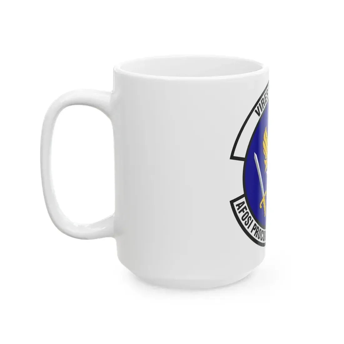 AFOSI Office of Procurement Fraud Investigations (U.S. Air Force) White Coffee Mug - Go Mug Yourself