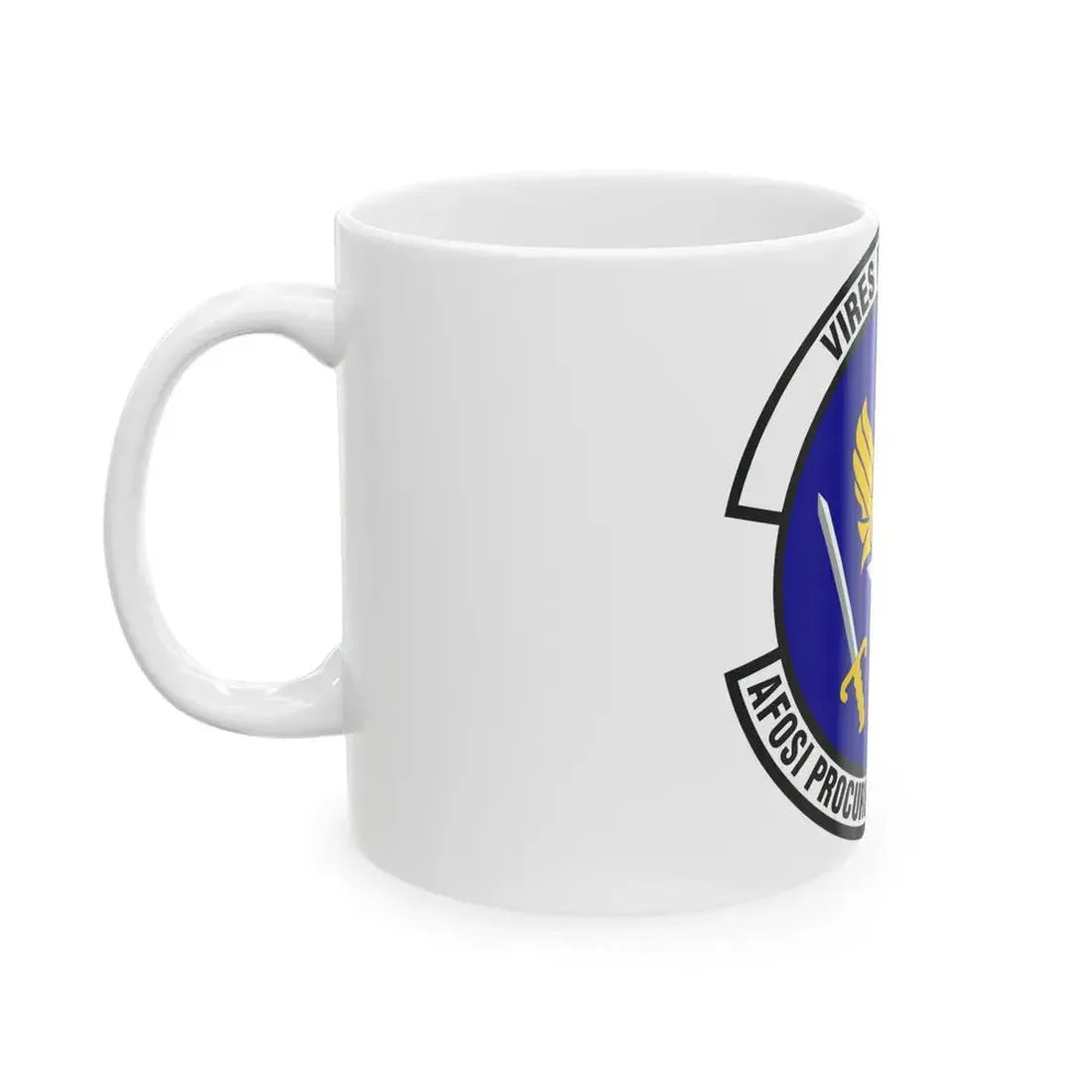 AFOSI Office of Procurement Fraud Investigations (U.S. Air Force) White Coffee Mug - Go Mug Yourself