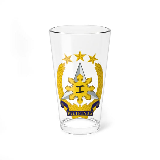 AFP 2 (Philippines) (Coat of Arms) Pint Glass 16oz 16oz - Go Mug Yourself