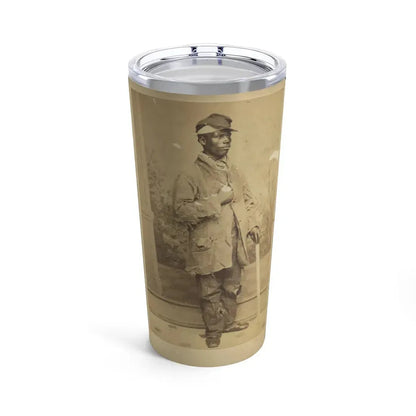 African American Man, Full-Length Portrait, Facing Right (U.S. Civil War) Tumbler 20oz 20oz - Go Mug Yourself