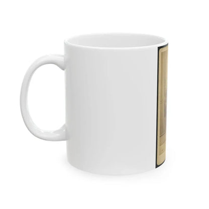 African American Man, Full-Length Portrait, Facing Right (U.S. Civil War) White Coffee Mug - Go Mug Yourself