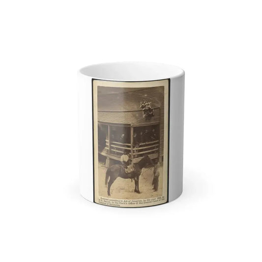 African American Men Tending a Horse (U.S. Civil War) Color Changing Coffee Mug 11oz Default Title 11oz - Go Mug Yourself