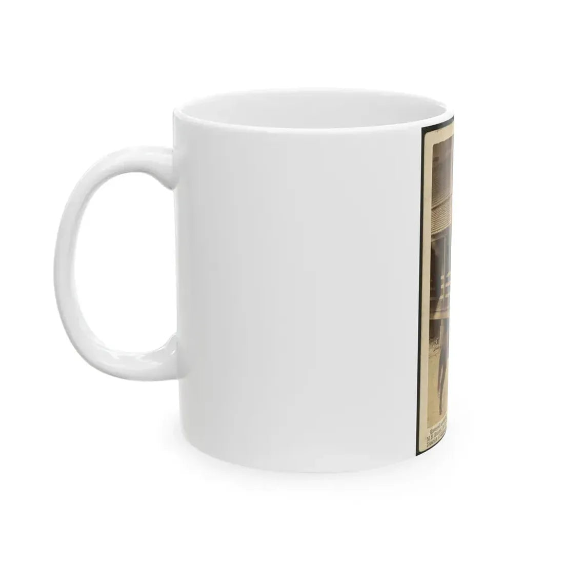 African American Men Tending A Horse (U.S. Civil War) White Coffee Mug - Go Mug Yourself