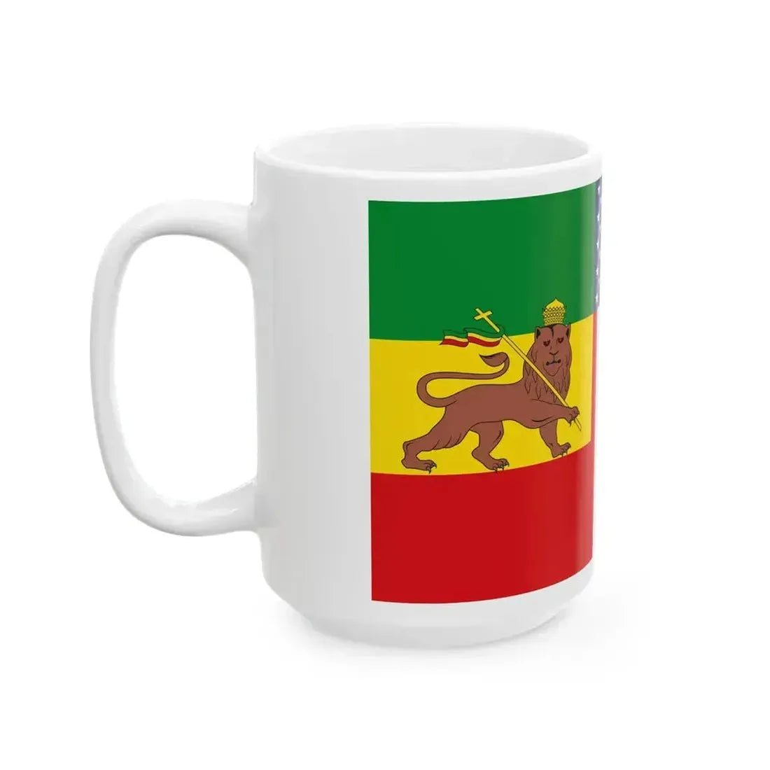 African American Unity Flag (United States) White Coffee Mug - Go Mug Yourself