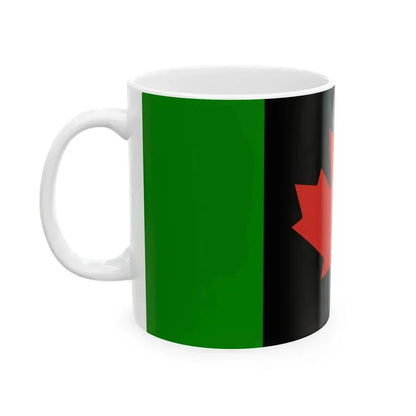 African Canada Flag (Canada) White Coffee Mug - Go Mug Yourself