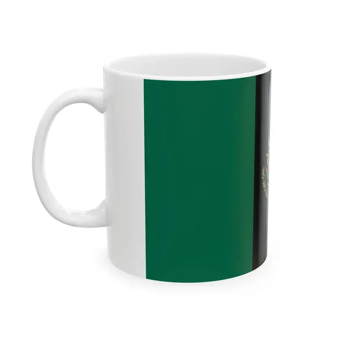 African Mexico Flag (Mexico) White Coffee Mug - Go Mug Yourself