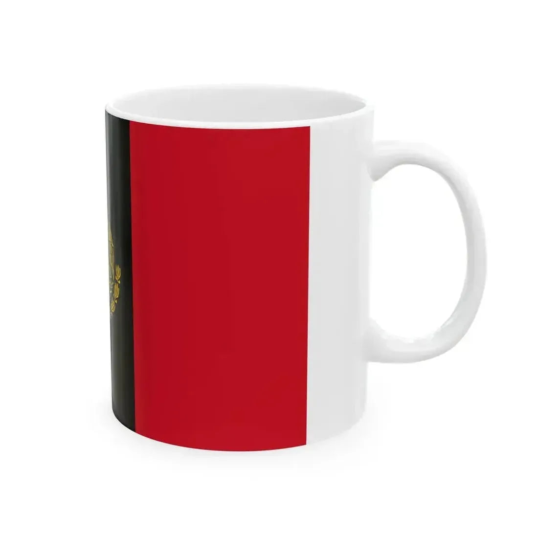 Afro-Mexican Flag proposal 2 (Mexico) White Coffee Mug - Go Mug Yourself