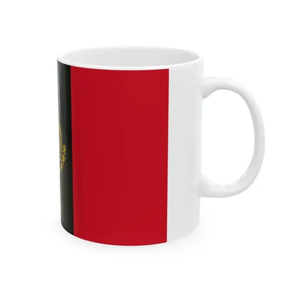 Afro-Mexican Flag proposal 2 (Mexico) White Coffee Mug - Go Mug Yourself