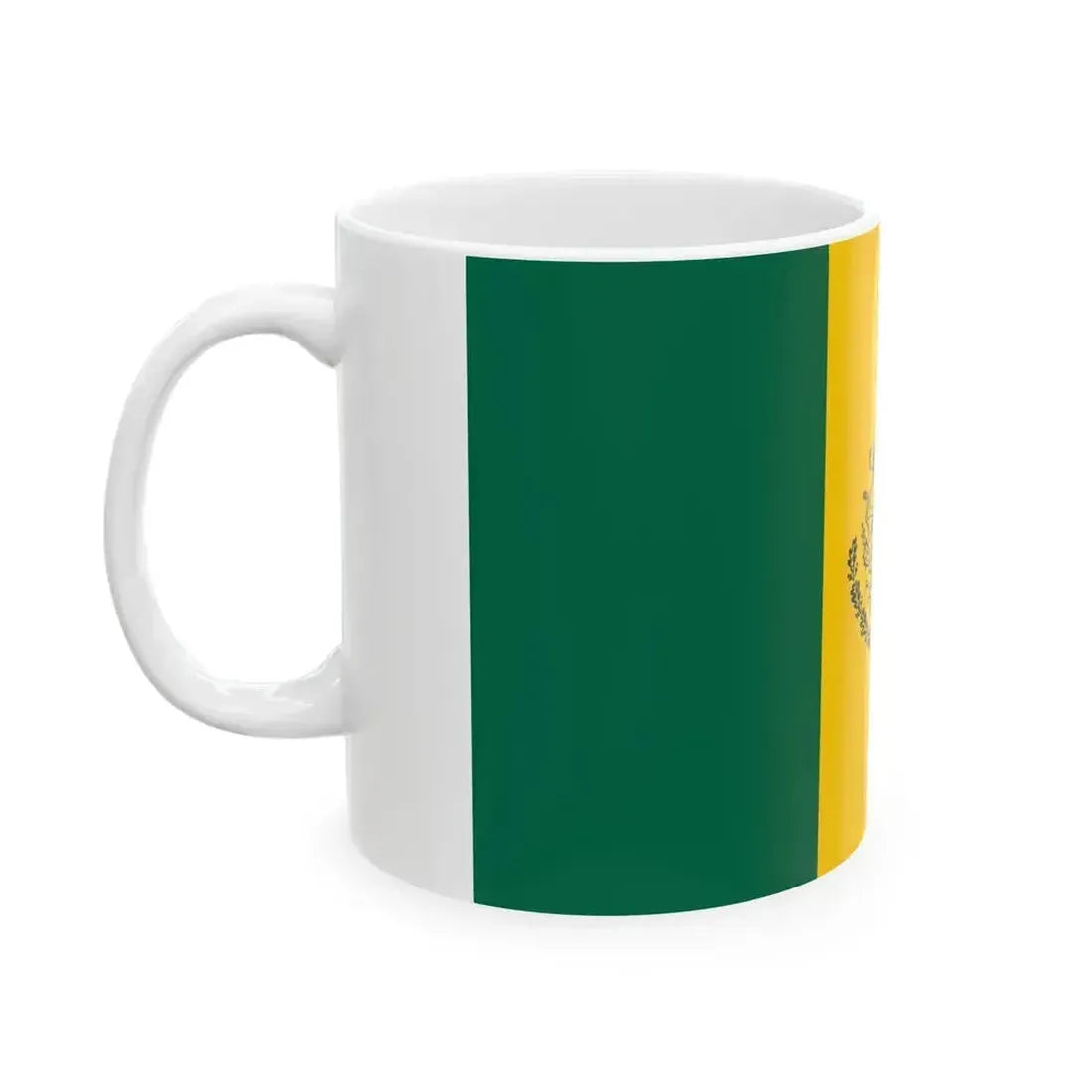 Afro-Mexican Flag proposal (Mexico) White Coffee Mug - Go Mug Yourself
