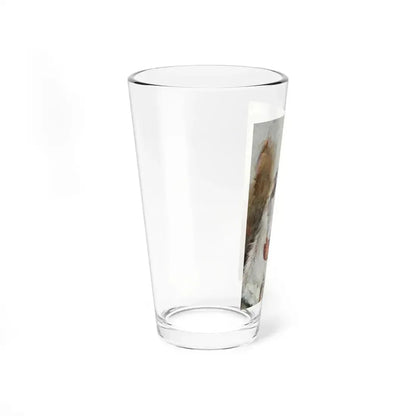 AfsaryCyrus-TribalDancer (Native Americans in Art) Pint Glass 16oz - Go Mug Yourself