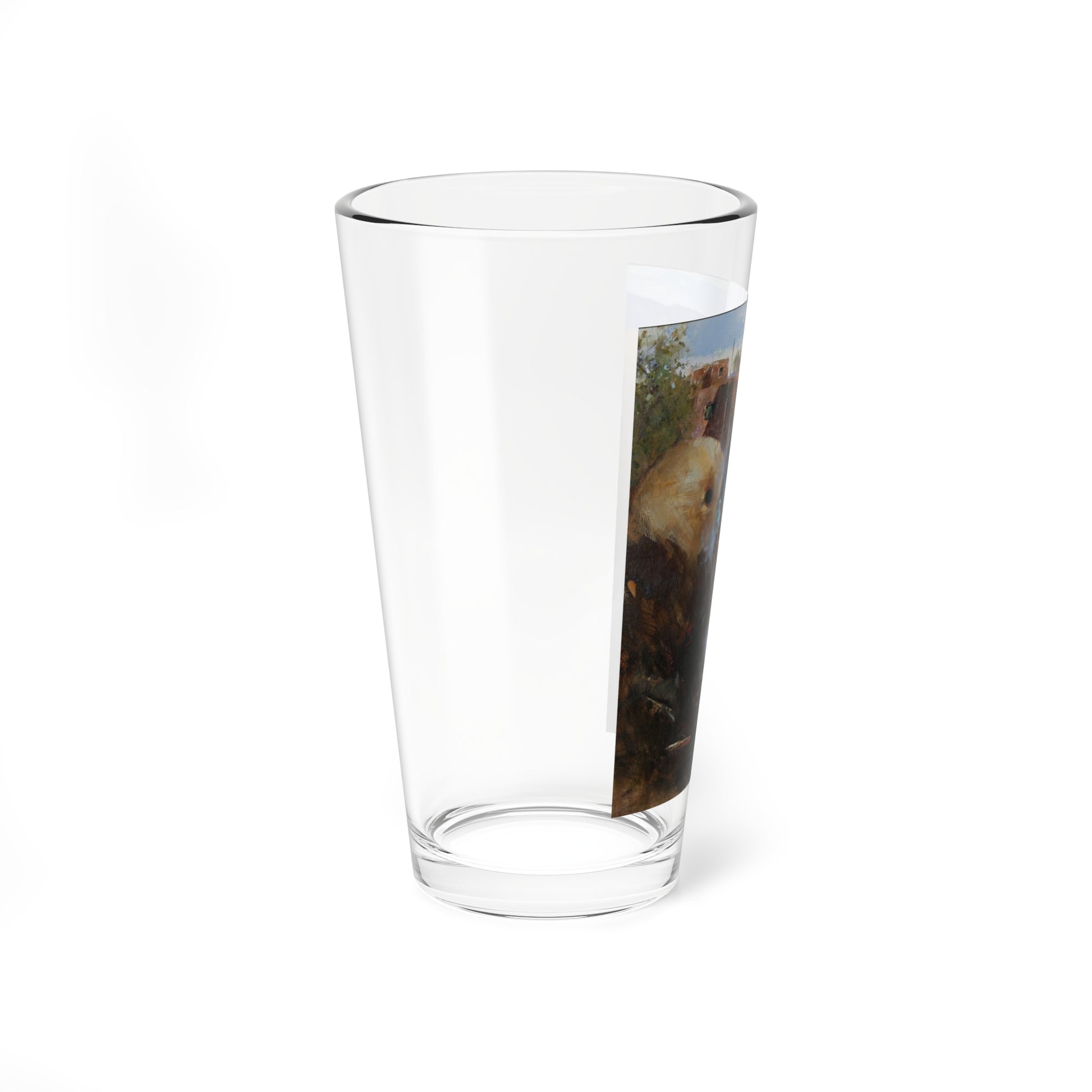 AfsaryCyrus-Untitled1 (Native Americans in Art) Pint Glass 16oz-Go Mug Yourself