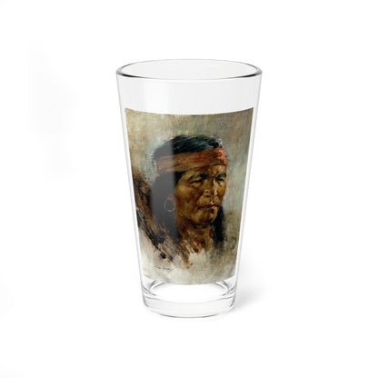 AfsaryCyrus-Untitled2 (Native Americans in Art) Pint Glass 16oz-16oz-Go Mug Yourself