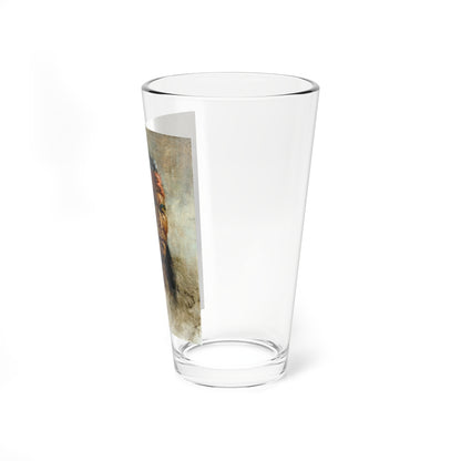 AfsaryCyrus-Untitled2 (Native Americans in Art) Pint Glass 16oz-Go Mug Yourself