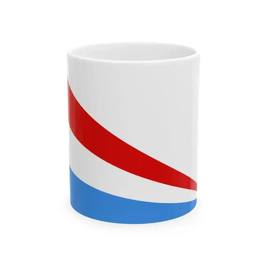 Afsharid Imperial Standard 3 Stripes (Iran) White Coffee Mug 11oz - Go Mug Yourself