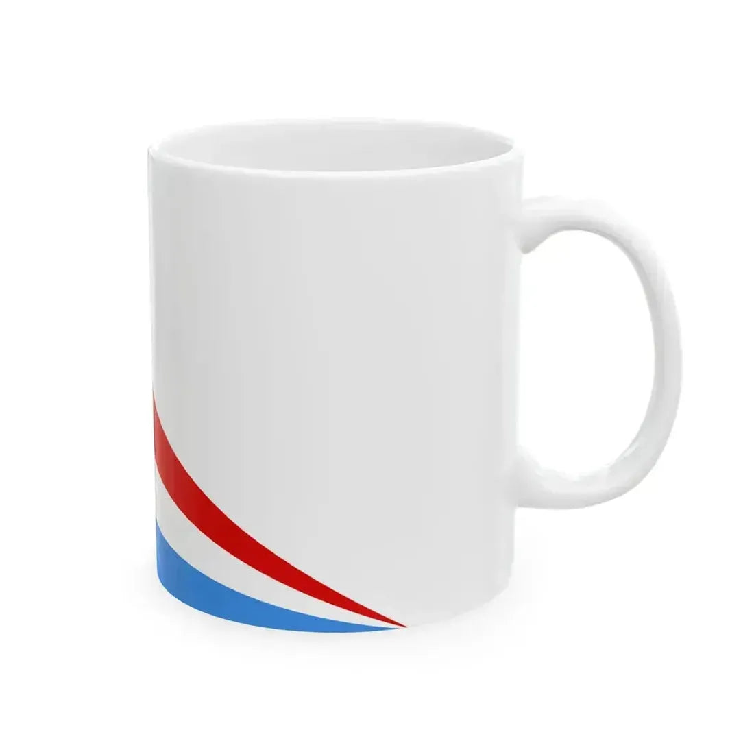 Afsharid Imperial Standard 3 Stripes (Iran) White Coffee Mug - Go Mug Yourself