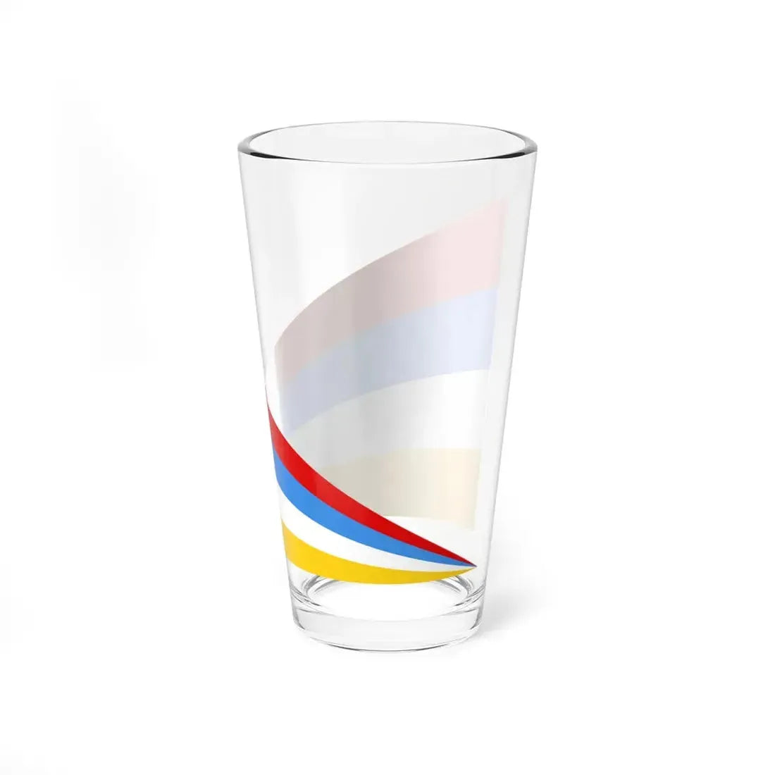 Afsharid Imperial Standard 4 Stripes (Iran) Pint Glass 16oz - Go Mug Yourself