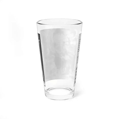 After 29 Days They Ate Pilot Malmgren, Bluebook magazine, Aug 1963 (Magazine Illustration) Pint Glass 16oz - Go Mug Yourself