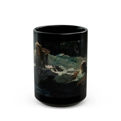 After a Long Day - Black Coffee Mug 15oz - Go Mug Yourself