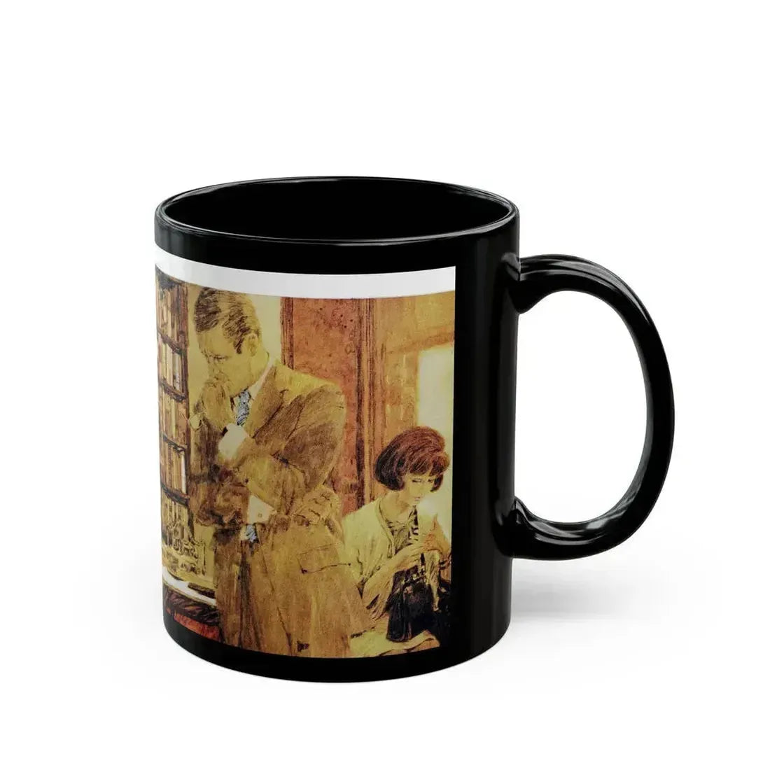 After All These Years, Good Housekeeping, March 1965 - Black Coffee Mug - Go Mug Yourself