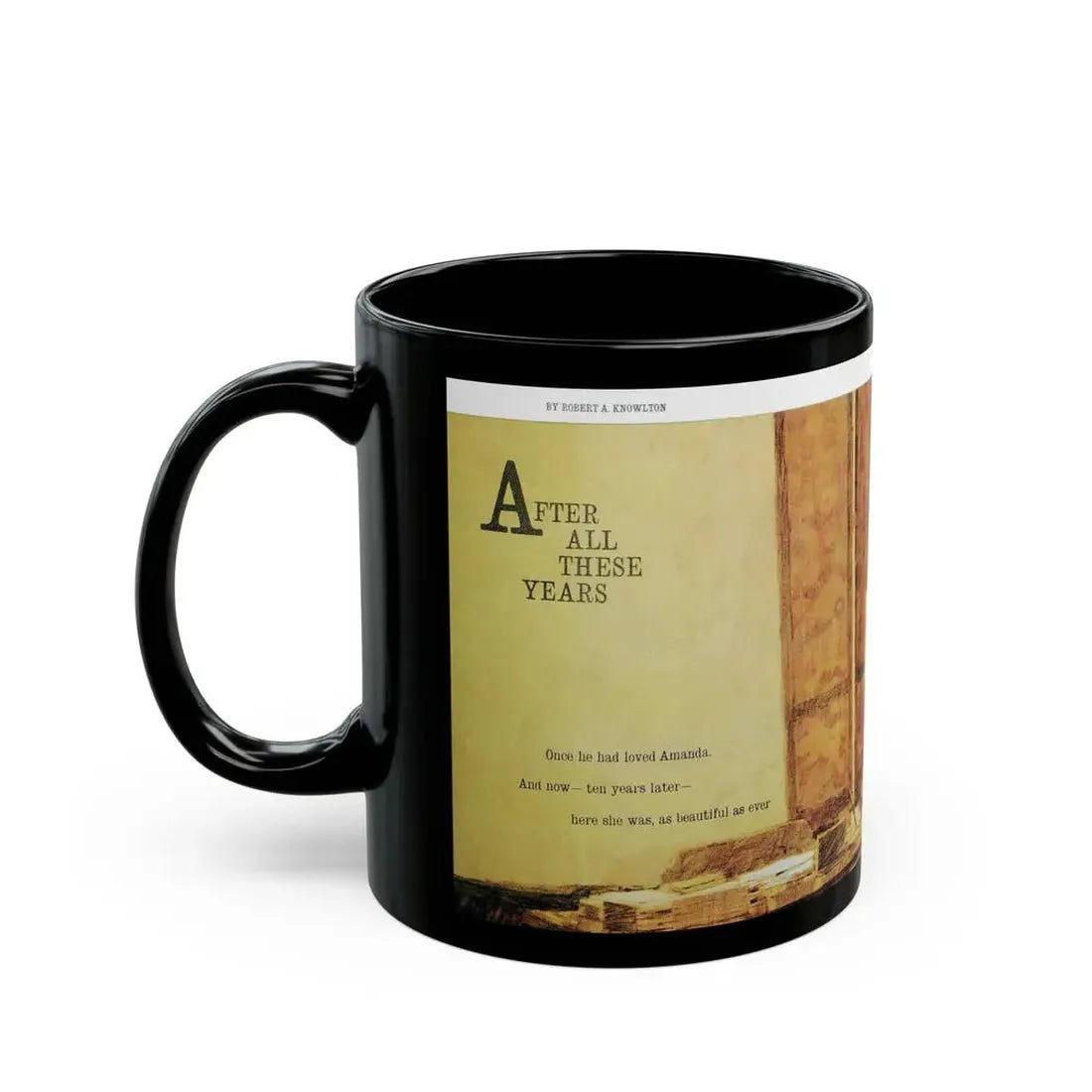 After All These Years, Good Housekeeping, March 1965 - Black Coffee Mug - Go Mug Yourself