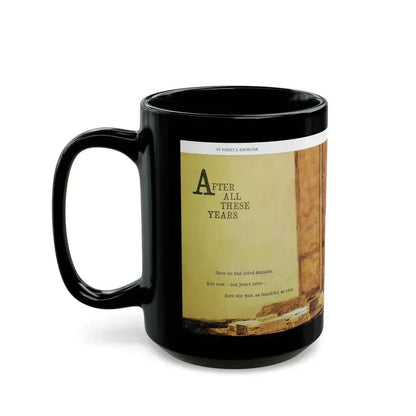 After All These Years, Good Housekeeping, March 1965 - Black Coffee Mug - Go Mug Yourself