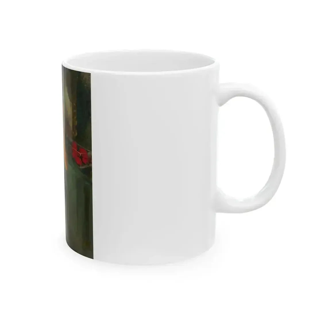 After Art Frahm. Rose For a Rose - White Coffee Mug - Go Mug Yourself