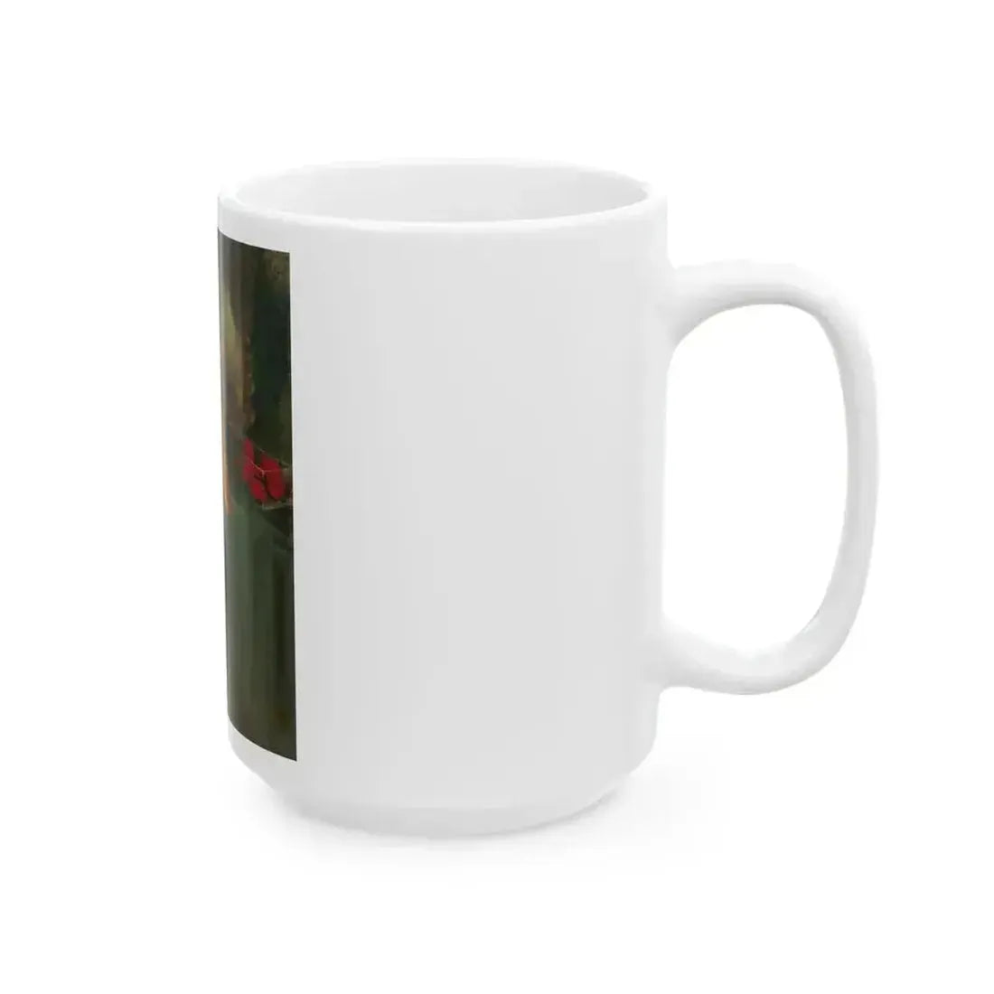 After Art Frahm. Rose For a Rose - White Coffee Mug - Go Mug Yourself