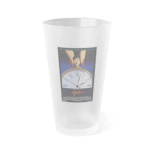AFTER HOURS 1985 Movie Poster - Frosted Pint Glass 16oz Default Title - Go Mug Yourself