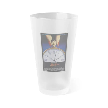 AFTER HOURS 1985 Movie Poster - Frosted Pint Glass 16oz Default Title - Go Mug Yourself